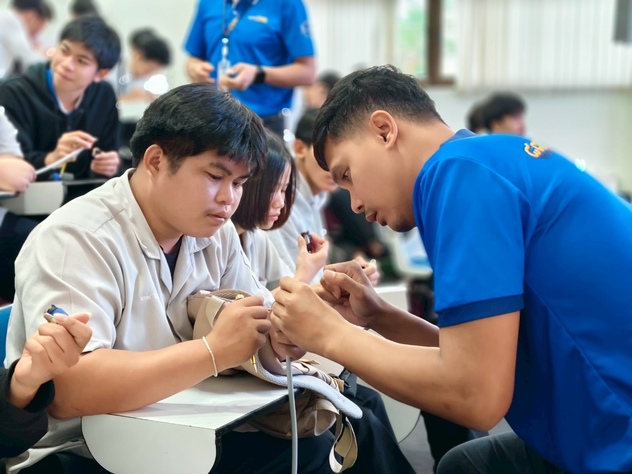 ภาพบรรยากาศแผนกวิชาอิเล็กทรอนิกส์ วิทยาลัยเทคนิคอุดรธานี