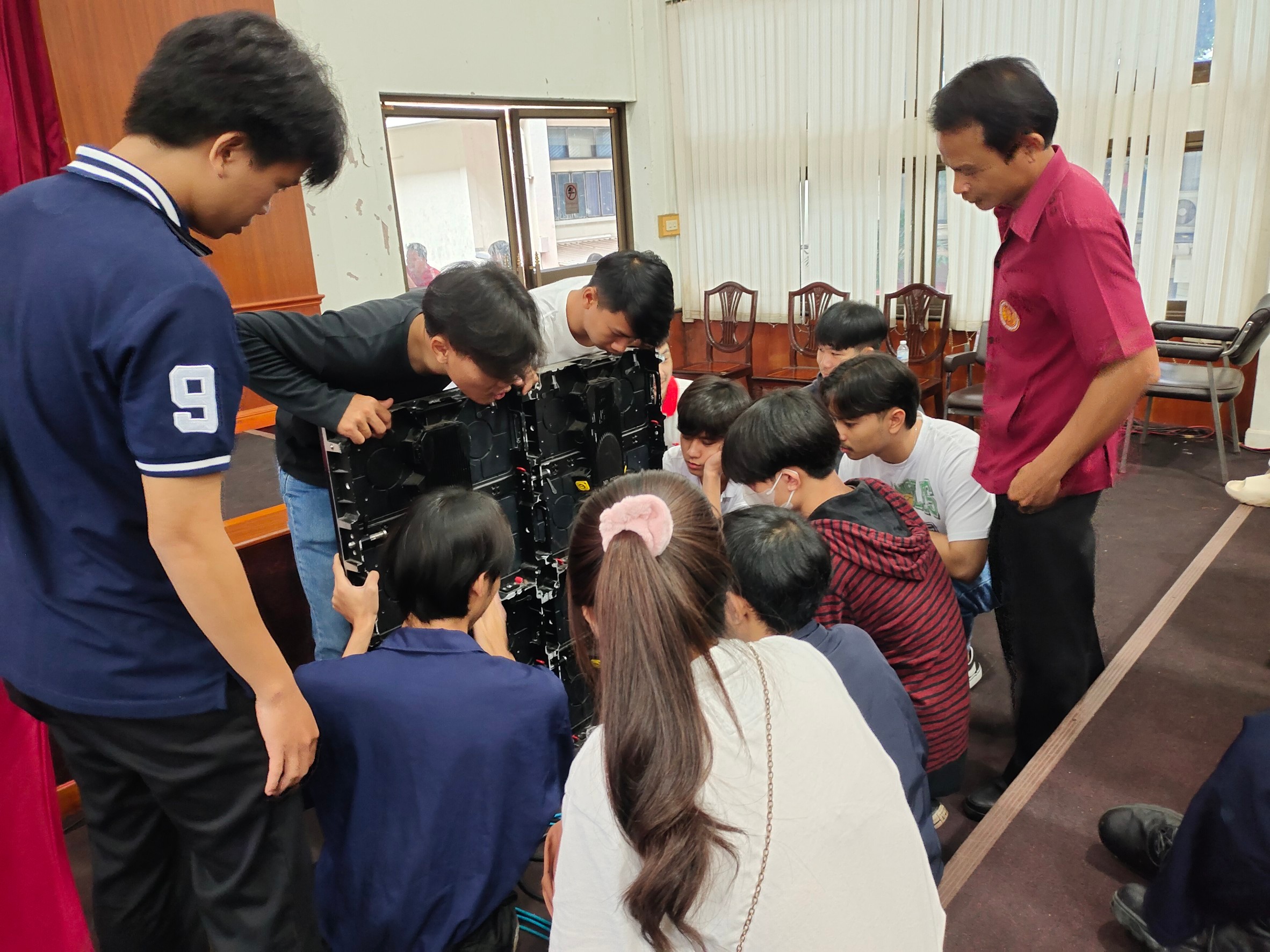 ภาพบรรยากาศแผนกวิชาอิเล็กทรอนิกส์ วิทยาลัยเทคนิคอุดรธานี