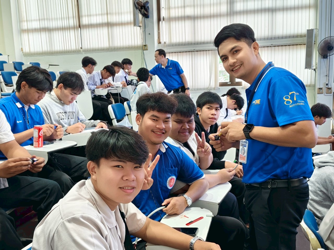 ภาพบรรยากาศแผนกวิชาอิเล็กทรอนิกส์ วิทยาลัยเทคนิคอุดรธานี